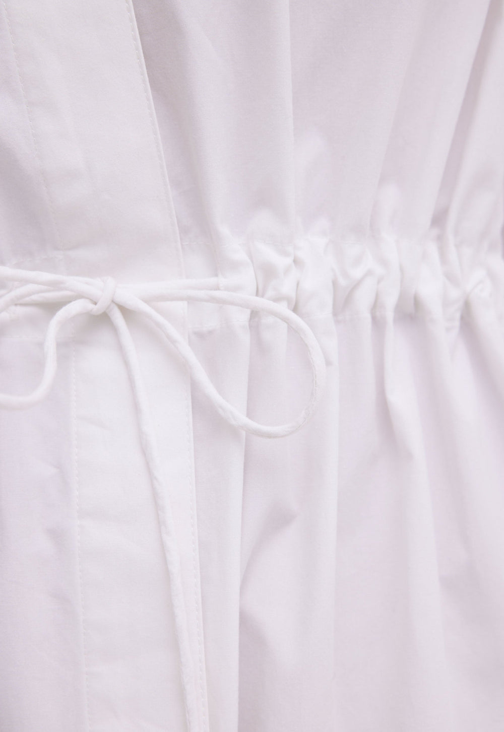Jac+Jack PALMS COTTON DRESS in White